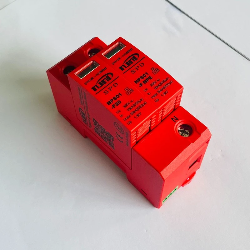 NPS01-F20 AC 1+1P Surge Protective Device high quality