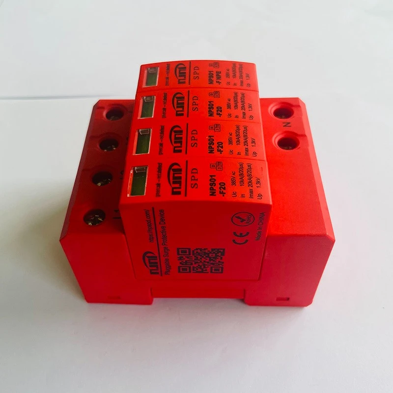 NPS01-F20 AC 3+1P Surge Protective Device factory