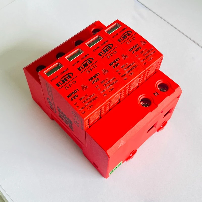 NPS01-F20 AC 3+1P Surge Protective Device high quality
